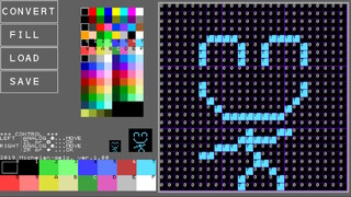 3X3キャラクタエディタサムネイル