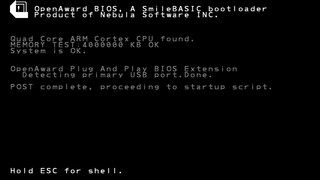 OpenAward BIOS and Shellサムネイル